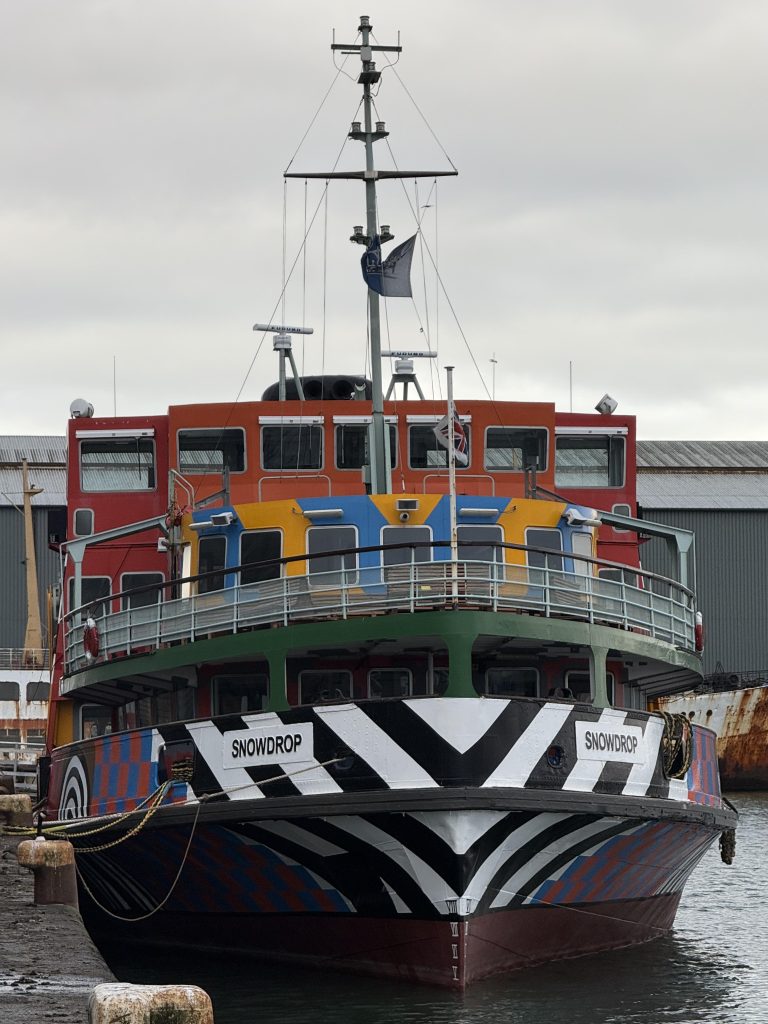 Front of ship