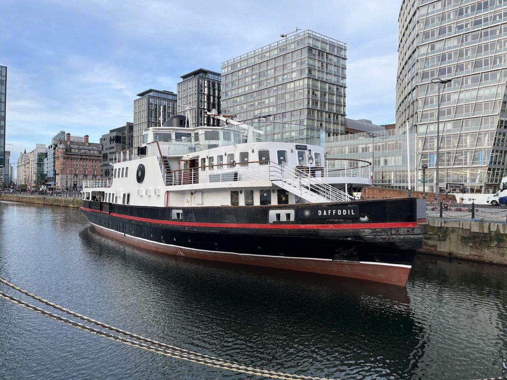 docked ship