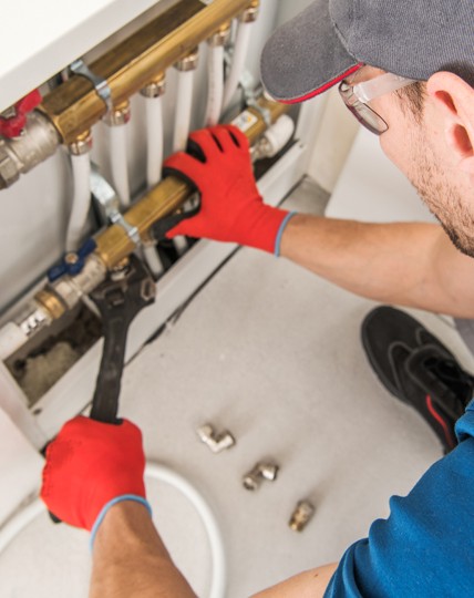 plumber using spanner